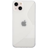 Newface iPhone 13 Kılıf S Silikon - Şeffaf