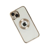 Newface iPhone 13 Kılıf Slot Silikon - Gold