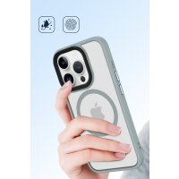 Newface iPhone 13 Kılıf Trex Magneticsafe Kapak - Lacivert