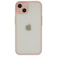 Newface iPhone 13 Mini Kılıf Montreal Silikon Kapak - Pembe