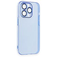 Newface iPhone 13 Pro Kılıf Armada Lensli Kapak - Sierra Blue