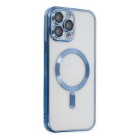 Newface iPhone 13 Pro Kılıf Kross Magneticsafe Kapak - Sierra Blue