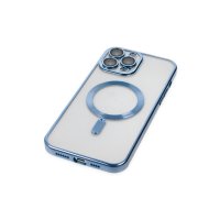 Newface iPhone 13 Pro Kılıf Kross Magneticsafe Kapak - Sierra Blue