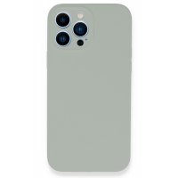 Newface iPhone 13 Pro Max Kılıf Lansman Legant Silikon - Açık Gri
