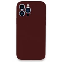 Newface iPhone 13 Pro Max Kılıf Lansman Legant Silikon - Bordo