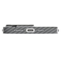 Newface iPhone 13 Pro Kılıf Mekanik Magsafe Kapak - Füme - 3