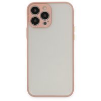 Newface iPhone 13 Pro Kılıf Montreal Silikon Kapak - Pembe