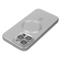 Newface iPhone 13 Pro Kılıf Moshi Lens Magneticsafe Silikon - Gümüş