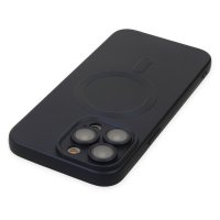 Newface iPhone 13 Pro Kılıf Moshi Lens Magneticsafe Silikon - Lacivert