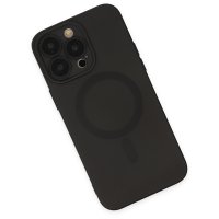 Newface iPhone 13 Pro Kılıf Moshi Lens Magneticsafe Silikon - Siyah