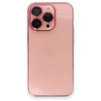 Newface iPhone 13 Pro Max Kılıf Armada Lensli Kapak - Rose Gold