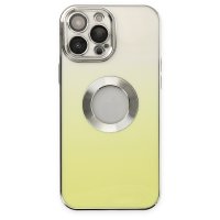 Newface iPhone 13 Pro Max Kılıf Best Silikon - Sarı