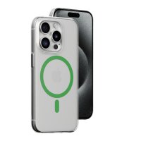 Joko iPhone 13 Pro Max Kılıf Bubble Magsafe Kapak - Yeşil