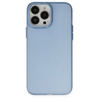 Newface iPhone 13 Pro Max Kılıf Modos Metal Kapak - Mavi