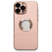 Newface iPhone 13 Pro Max Kılıf Store Silikon - Pembe