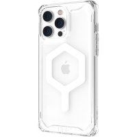 Newface iPhone 13 Pro Max Kılıf Uag Plyo Magneticsafe Silikon - Şeffaf