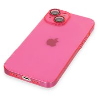 Newface iPhone 14 Kılıf Armada Lensli Kapak - Pembe