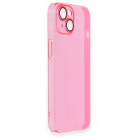 Newface iPhone 14 Kılıf Armada Lensli Kapak - Pembe