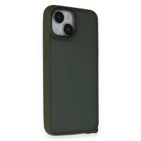 Newface iPhone 14 Kılıf Elegant Kapak - Yeşil