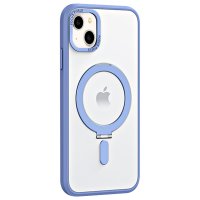 Newface iPhone 14 Kılıf Mudo Mat Magneticsafe Kapak - Sierra Blue