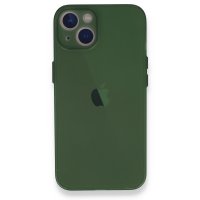 Newface iPhone 14 Kılıf PP Ultra İnce Kapak - Yeşil