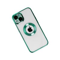 Newface iPhone 14 Kılıf Slot Silikon - Köknar Yeşili