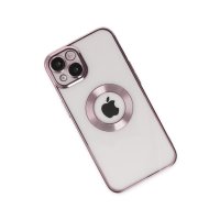 Newface iPhone 14 Kılıf Slot Silikon - Rose Gold
