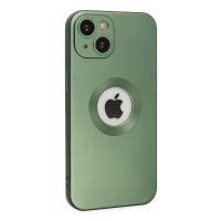 Newface iPhone 14 Kılıf Vamos Lens Silikon - Açık Yeşil