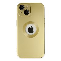 Newface iPhone 14 Kılıf Vamos Lens Silikon - Gold