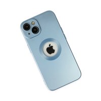 Newface iPhone 14 Kılıf Vamos Lens Silikon - Mavi