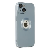 Newface iPhone 14 Kılıf Vamos Lens Silikon - Sierra Blue