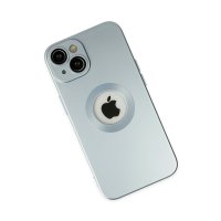 Newface iPhone 14 Kılıf Vamos Lens Silikon - Sierra Blue