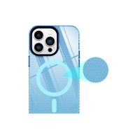 Newface iPhone 14 Pro Kılıf Beta Magneticsafe Silikon - Mavi