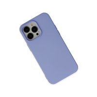 Newface iPhone 14 Pro Kılıf Nano içi Kadife Silikon - Lila