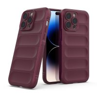 Newface iPhone 14 Pro Kılıf Optimum Silikon - Bordo