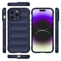Newface iPhone 14 Pro Kılıf Optimum Silikon - Lacivert