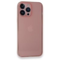 Newface iPhone 14 Pro Kılıf PP Ultra İnce Kapak - Pembe