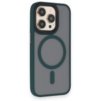 Newface iPhone 14 Pro Kılıf Trex Magneticsafe Kapak - Koyu Yeşil