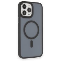 Newface iPhone 14 Pro Kılıf Trex Magneticsafe Kapak - Siyah