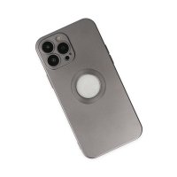 Newface iPhone 14 Pro Kılıf Vamos Lens Silikon - Gri