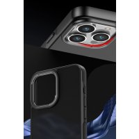 Newface iPhone 14 Pro Max Kılıf Elegant Kapak - Pudra