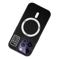 HDD iPhone 14 Pro Max Kılıf HBC-157 Granada Magneticsafe Kapak - Siyah