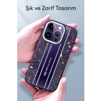 HDD iPhone 14 Pro Max Kılıf HBC-188 Astra Kapak - Lacivert