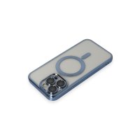 Newface iPhone 14 Pro Max Kılıf Kross Magneticsafe Kapak - Sierra Blue