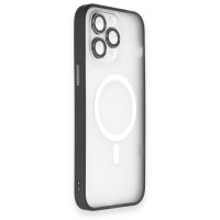 Joko iPhone 14 Pro Max Kılıf Martin Lens Magneticsafe Kapak - Siyah