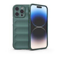 Newface iPhone 14 Pro Max Kılıf Optimum Silikon - Koyu Yeşil