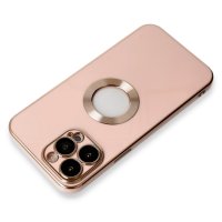 Newface iPhone 14 Pro Max Kılıf Store Silikon - Pembe