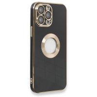 Newface iPhone 14 Pro Max Kılıf Store Silikon - Siyah
