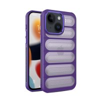 Newface iPhone 15 Kılıf Airmax Silikon Kapak - Derin Mor