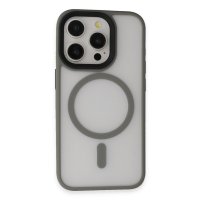 Newface iPhone 15 Kılıf Trex Magneticsafe Kapak - Gri